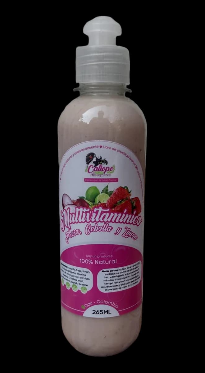 Multivitamínico Fresa, Cebolla y Limón
